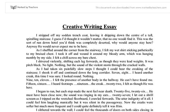 how to creative writing examples
