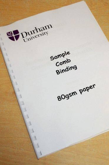 durham university dissertation binding