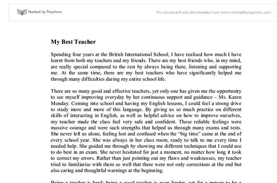 Teachers are leaders essays