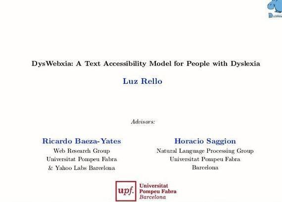 Web based thesis proposal