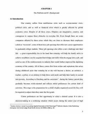 Sample of thesis proposal in computer science
