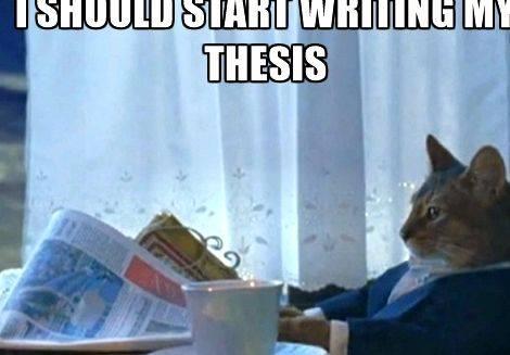 Writing a masters thesis in psychology