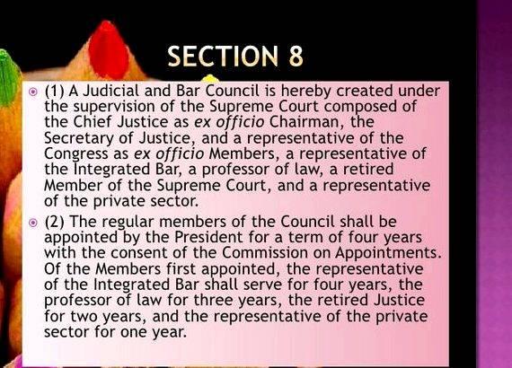 1987 philippine constitution article 8 summary writing associated with the