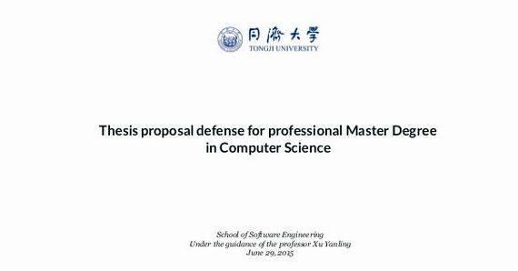 Masters thesis clifton e dewitt