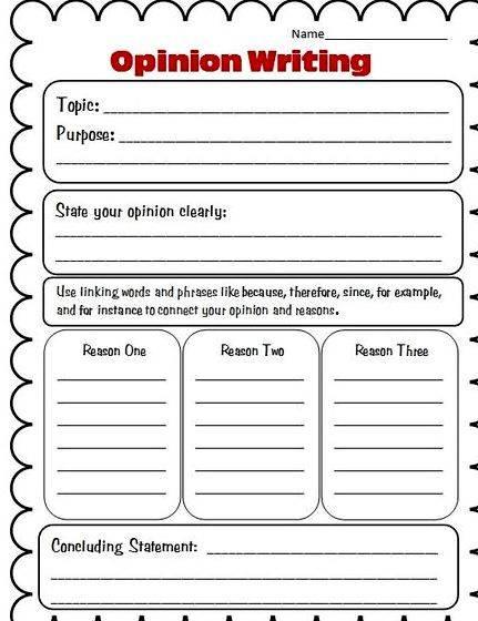 5th Grade Opinion Writing Prompts