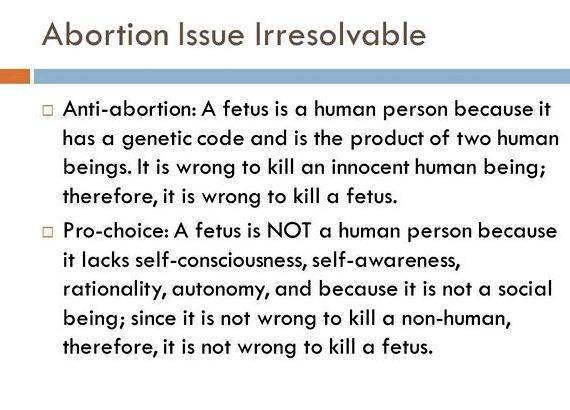 Abortion is wrong thesis proposal Thesis Writing