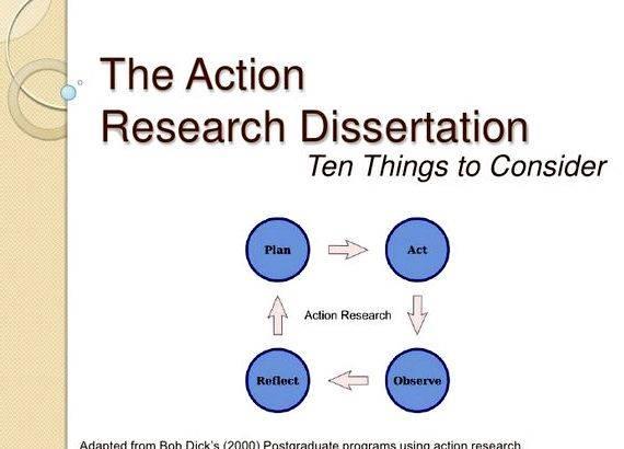 Action research doctoral thesis proposal Order it now and you