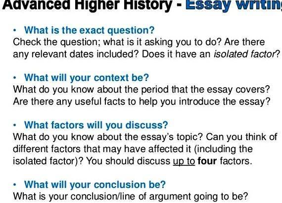 Advanced higher history dissertation help statistics get this to chance to