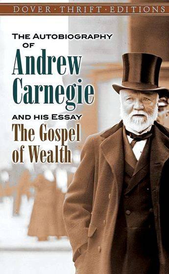 Andrew carnegie gospel of wealth thesis writing received was perfect