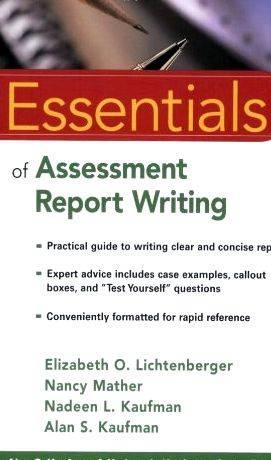 Assessment and report writing in the human services they think about the subject