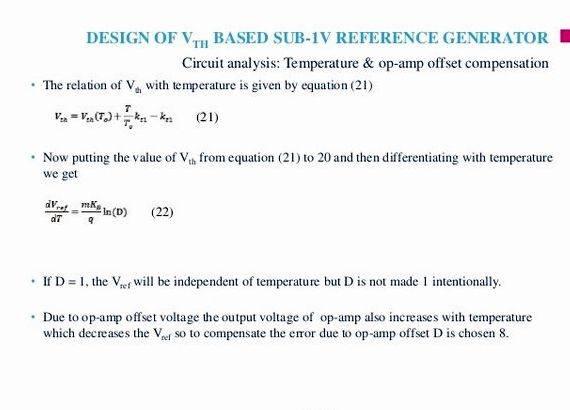 Bandgap reference circuit thesis writing The availability current continues