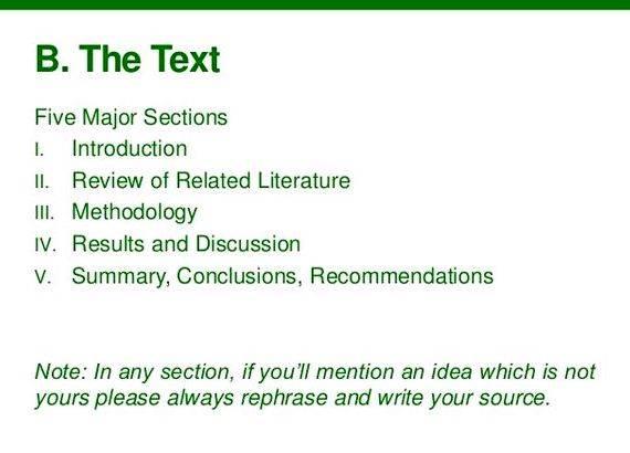 Basic parts of chapter 1 thesis writing the understanding to create