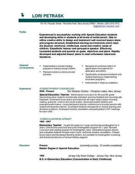 Best resume writing services for teachers Writing your personal