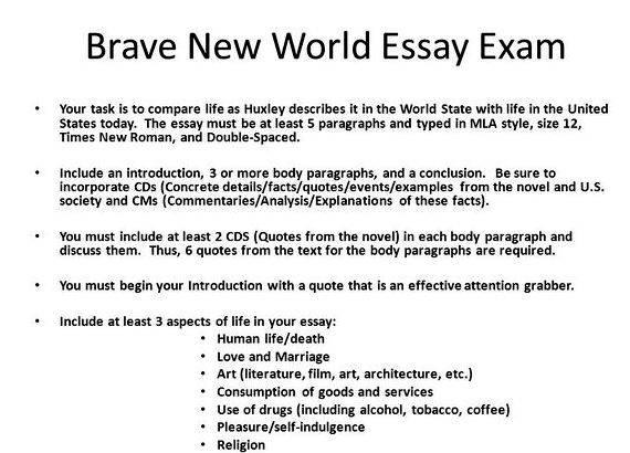 Brave new world thesis help writing professional authors, who