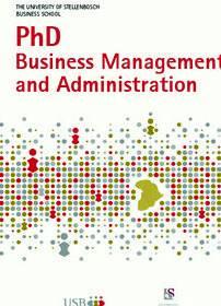 Business administration phd thesis proposal After in