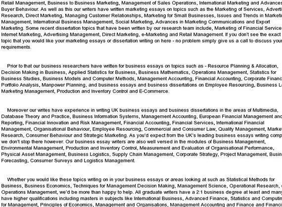 business administration thesis topics pdf