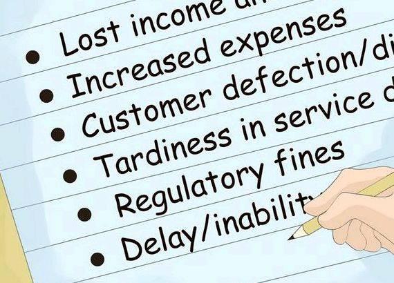 Business continuity plan 5 steps of the writing Elevated expenses     
    Customer defection
