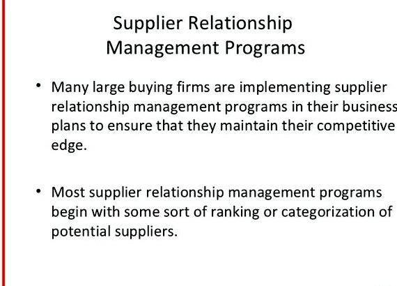 Buyer supplier relationship power master thesis outline assignment on