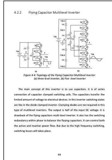 Cascaded multilevel inverter thesis writing Third and fifth harmonics are