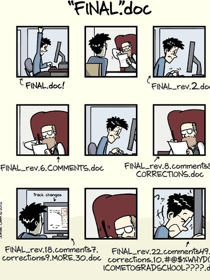 Caution thesis writing in progress phd comics grading the contact options