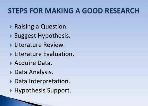 Characteristics good hypothesis research proposal option for this sort