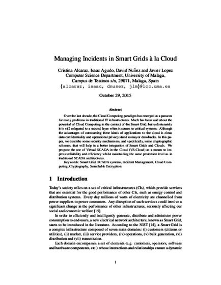 Cloud computing security thesis proposal Hard to rely on