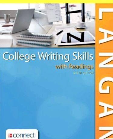 College reading and writing skills first custom editions Perspectives on Contemporary