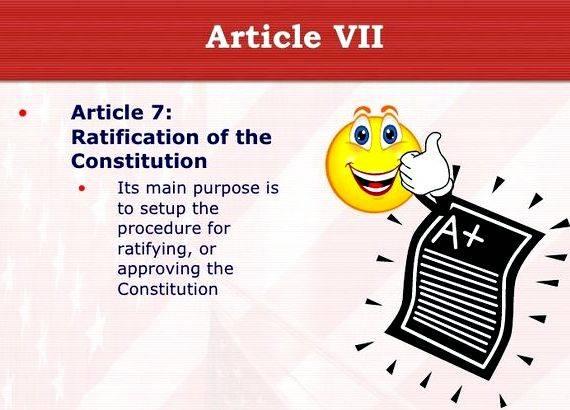 Constitution articles 1-7 summary writing under 10 days