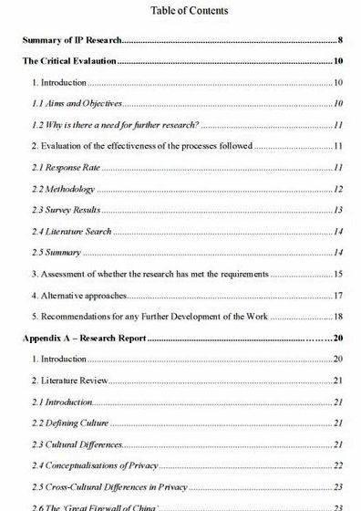 Contents page layout dissertation help Order best