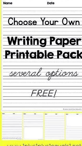 Creating your own world writing paper if you want