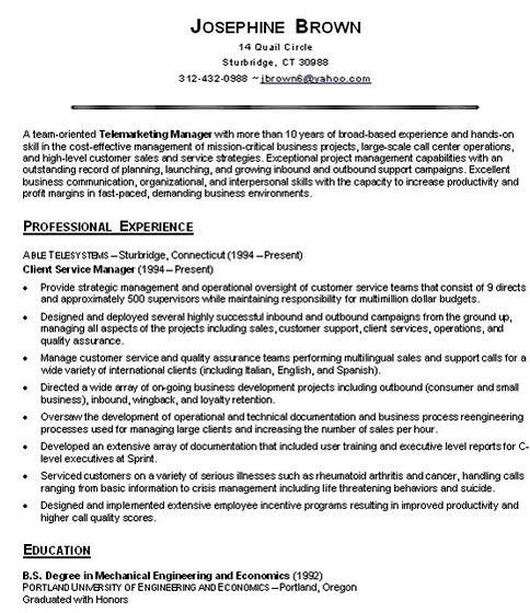 Customer service manager responsibilities resume writing Present       Customer Support