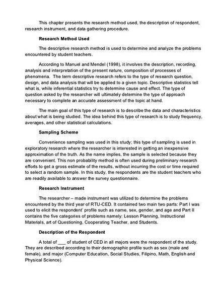 Data gathering instrument sample thesis proposal academic writing scholars and institutions