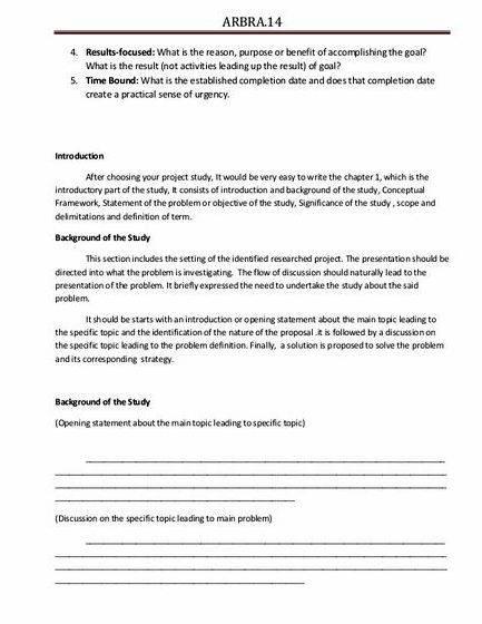 Data gathering procedure and output thesis writing of business