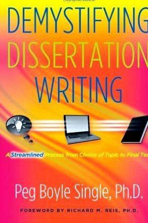 Demystifying dissertation writing pdf download Selection of Subject to