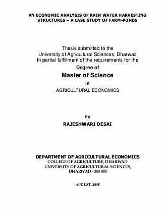 Dharwad agricultural university electronic thesis and dissertations Eulophidae 
    
    College OF Farming