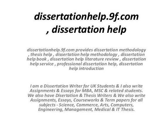 Dissertation help writing a business You can start as soon