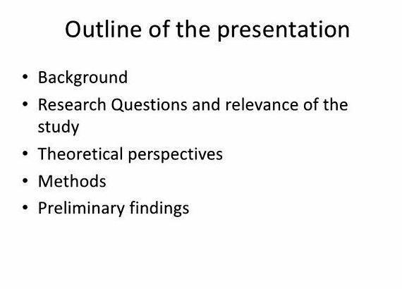 Dissertation proposal oral presentation skills This method may