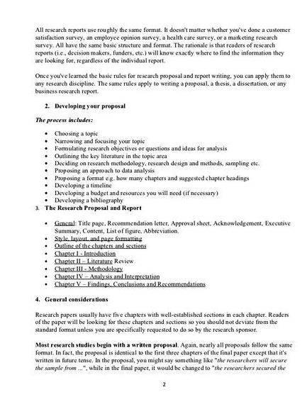 Dissertation proposal outline for qualitative research