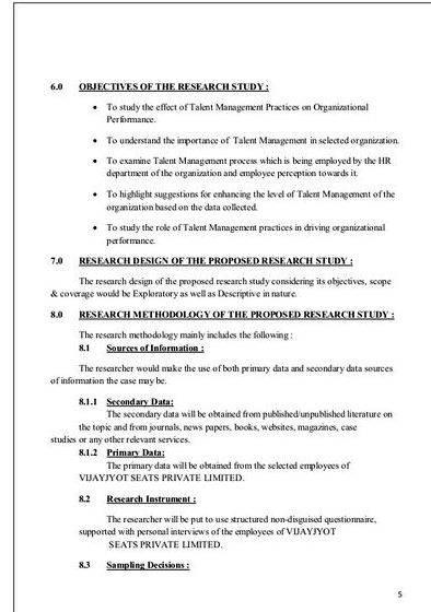 Dissertation proposal health care management