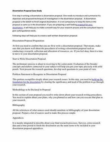 Dissertation research proposal sample pdf the present