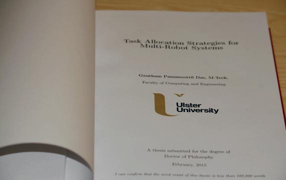Dissertation title page university of ulster logo The Brand New Renaissance