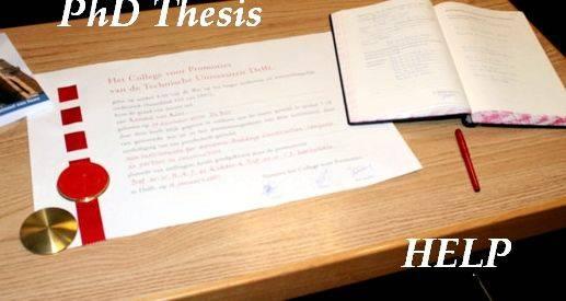 Doctoral dissertation or phd thesis about creating