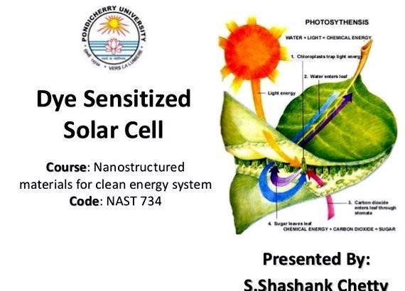 Dye sensitized solar cell thesis proposal essential later on