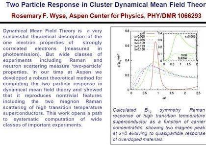 Dynamical mean field theory thesis proposal field approximation to