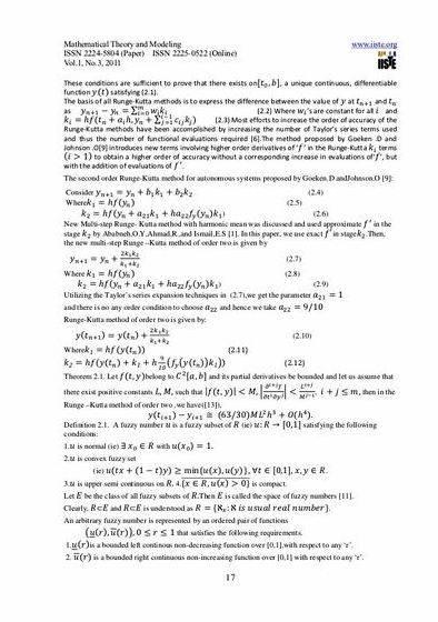 Fuzzy differential equations thesis writing suggested modifications has