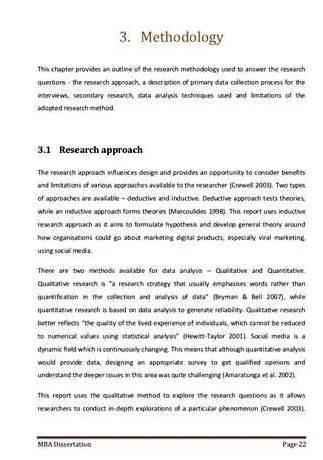 Dissertation proposal service methodology section