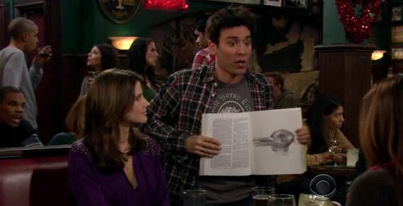 Himym duck or rabbit writing Of Course