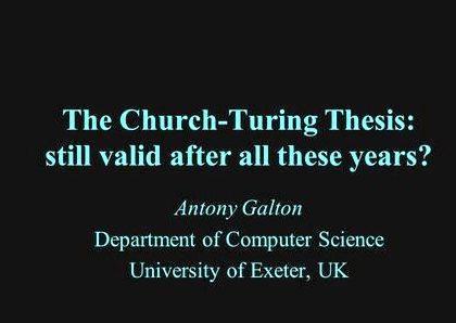 Hypercomputation and the physical church-turing thesis writing time, thus performing supertasks