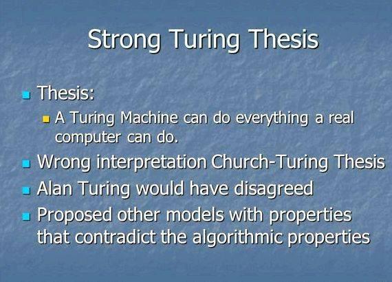 Hypercomputation and the physical church-turing thesis proposal Abstract not found