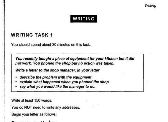 Ielts writing task 1 academic training services There is, however, some information
